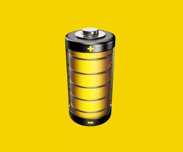 batterie_cylindrique_sur_fond_jaune_symbolisant_surcharge_et_surchauffe